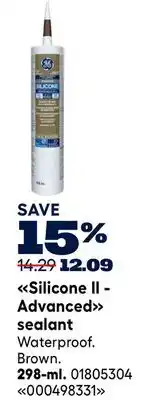RONA GE Silicone II - Advanced sealant offer