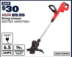 RONA Craftsman String trimmer offer