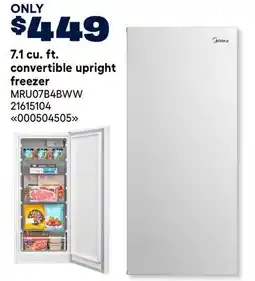 RONA Midea 7.1 cu. ft. convertible upright freezer offer