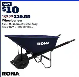 RONA RONA Wheelbarrow offer