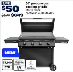 RONA Napoleon 36 propane gas cooking griddle offer
