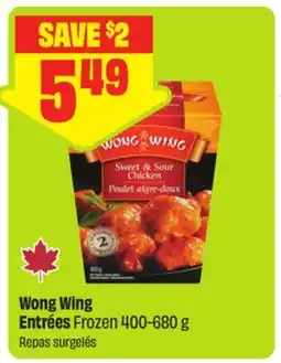FreshCo Wong Wing Entrées Frozen offer