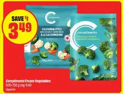 FreshCo Compliments Frozen Vegetables offer