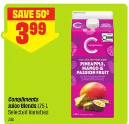 FreshCo Compliments Juice Blends 1.75 L Selected Varieties offer