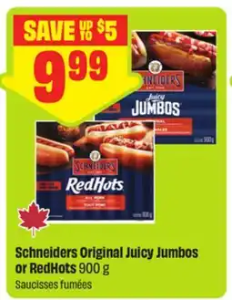 FreshCo Schneiders Original Juicy Jumbos or RedHots offer