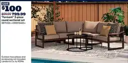 RONA Landon & Co. Fermont 3-piece round sectional set offer