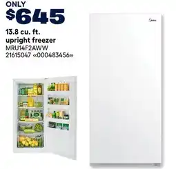 RONA 13.8 cu. ft. upright freezer offer