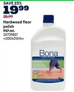 RONA Hardwood floor polish 947-ml offer