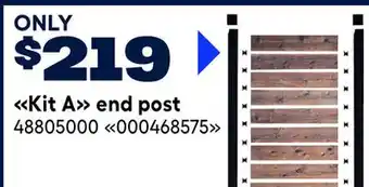 RONA Kit A end post offer