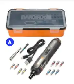 RONA Worx Screwdriver with 12 bits offer