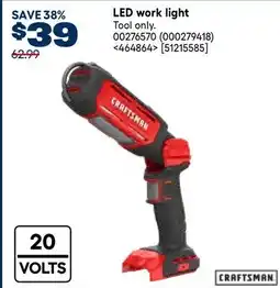 RONA CRAFTSMAN LED work light offer