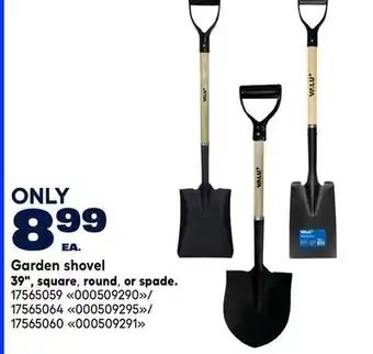RONA Garden shovel offer
