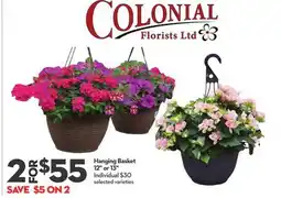 Longo's Hanging Basket offer