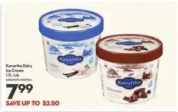 Longo's Kawartha Dairy Ice Cream offer