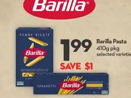 Longo's Barilla Pasta offer