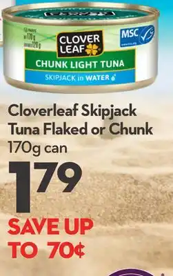 Longo's Skipjack Tuna Flaked or Chunk offer