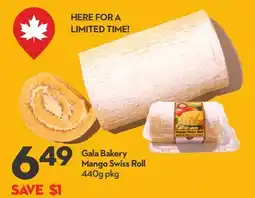 Longo's Gala Bakery Mango Swiss Roll offer