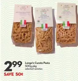 Longo's Longo's Curato Pasta offer