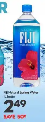 Longo's Fiji Natural Spring Water offer