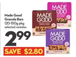 Longo's Made Good Granola Bars offer