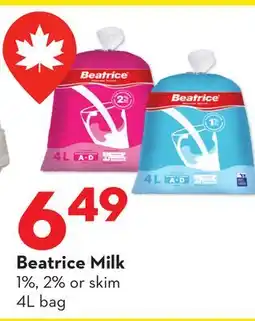 Longo's Milk offer