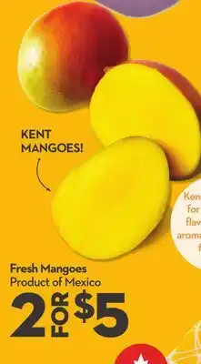 Longo's Fresh Mangoes offer