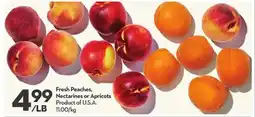 Longo's Fresh Peaches, Nectarines or Apricots offer