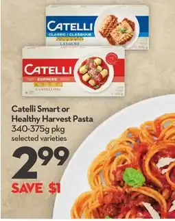 Longo's Catelli Smart or Healthy Harvest Pasta offer