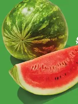 Longo's Fresh Seedless Watermelon offer