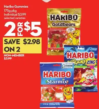 Longo's Haribo Gummies offer
