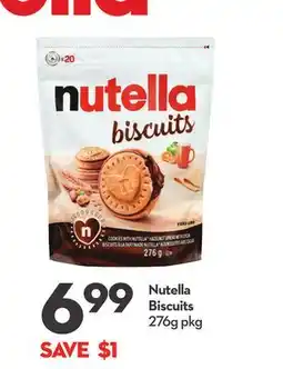Longo's Nutella Biscuits offer