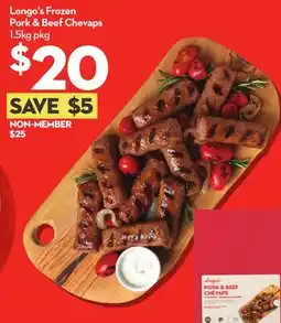Longo's Longo's Frozen Pork & Beef Chevaps offer
