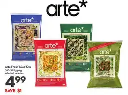 Longo's Arte Fresh Salad Kits offer