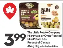 Longo's Microwave or Oven-Roasted Mini Potato Kits offer