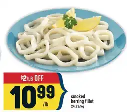 Marché Adonis smoked herring fillet offer