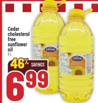 Marché Adonis Cedar cholesterol free sunflower oil offer