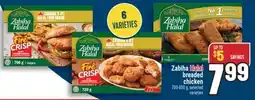 Marché Adonis Zabiha Halal breaded chicken offer