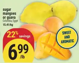 Marché Adonis sugar mangoes or guava offer