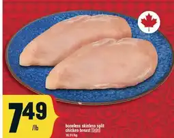 Marché Adonis boneless skinless split chicken breast Halal offer
