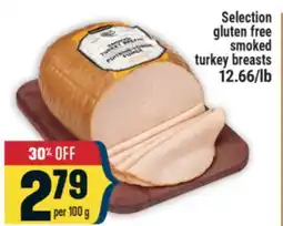 Marché Adonis Selection gluten free smoked turkey breasts offer