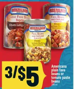 Marché Adonis Americana plain fava beans or tomato paste beans offer