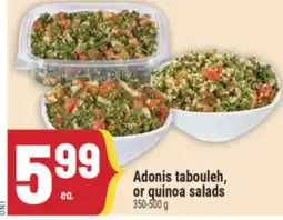 Marché Adonis Adonis tabouleh, or quinoa salads offer