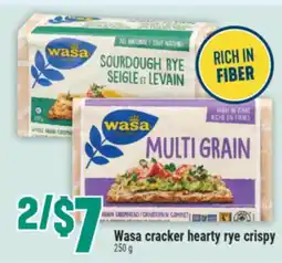 Marché Adonis Wasa cracker hearty rye crispy offer