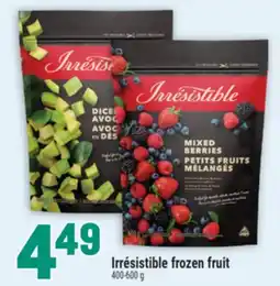 Marché Adonis Irrésistible frozen fruit offer