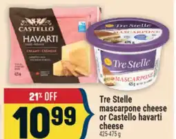 Marché Adonis Tre Stelle mascarpone cheese or Castello havarti cheese offer