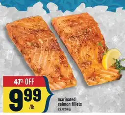 Marché Adonis marinated salmon fillets offer