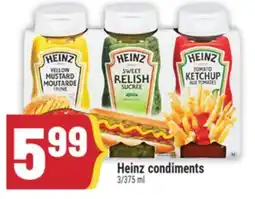 Marché Adonis Heinz condiments offer