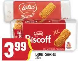 Marché Adonis Lotus cookies offer