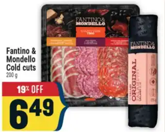 Marché Adonis Fantino & Mondello Cold cuts offer