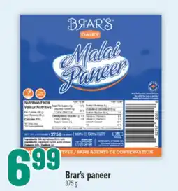Marché Adonis Brar's paneer offer